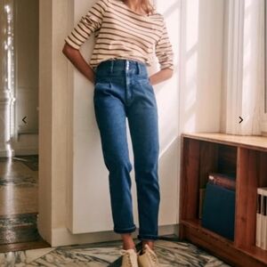 Sezane Sama Denim Trousers